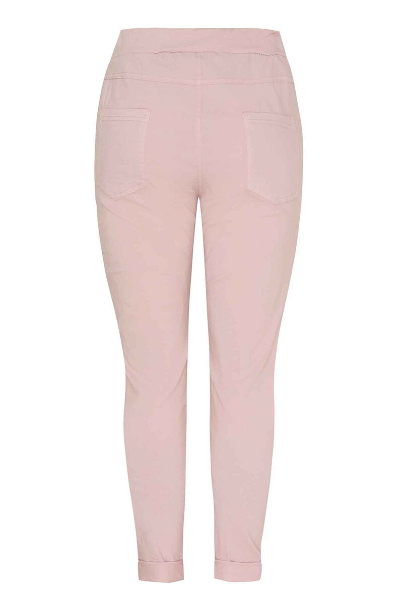 Kalie Ankle Trousers Women Pink Marta du Chateau