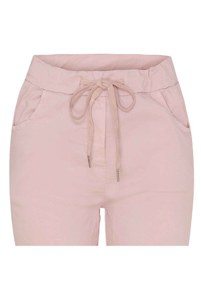 Kalie Ankle Trousers Women Pink Marta du Chateau