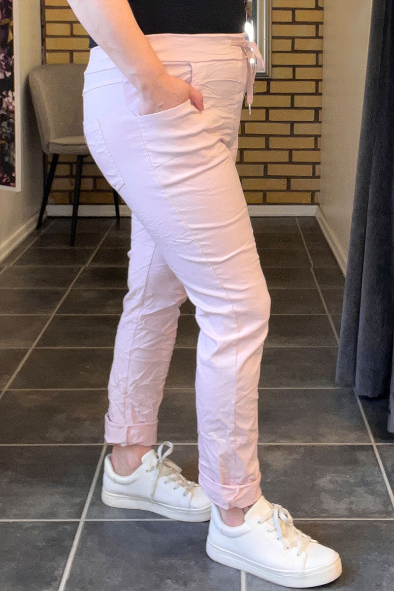 Kalie Ankle Trousers Women Pink Marta du Chateau