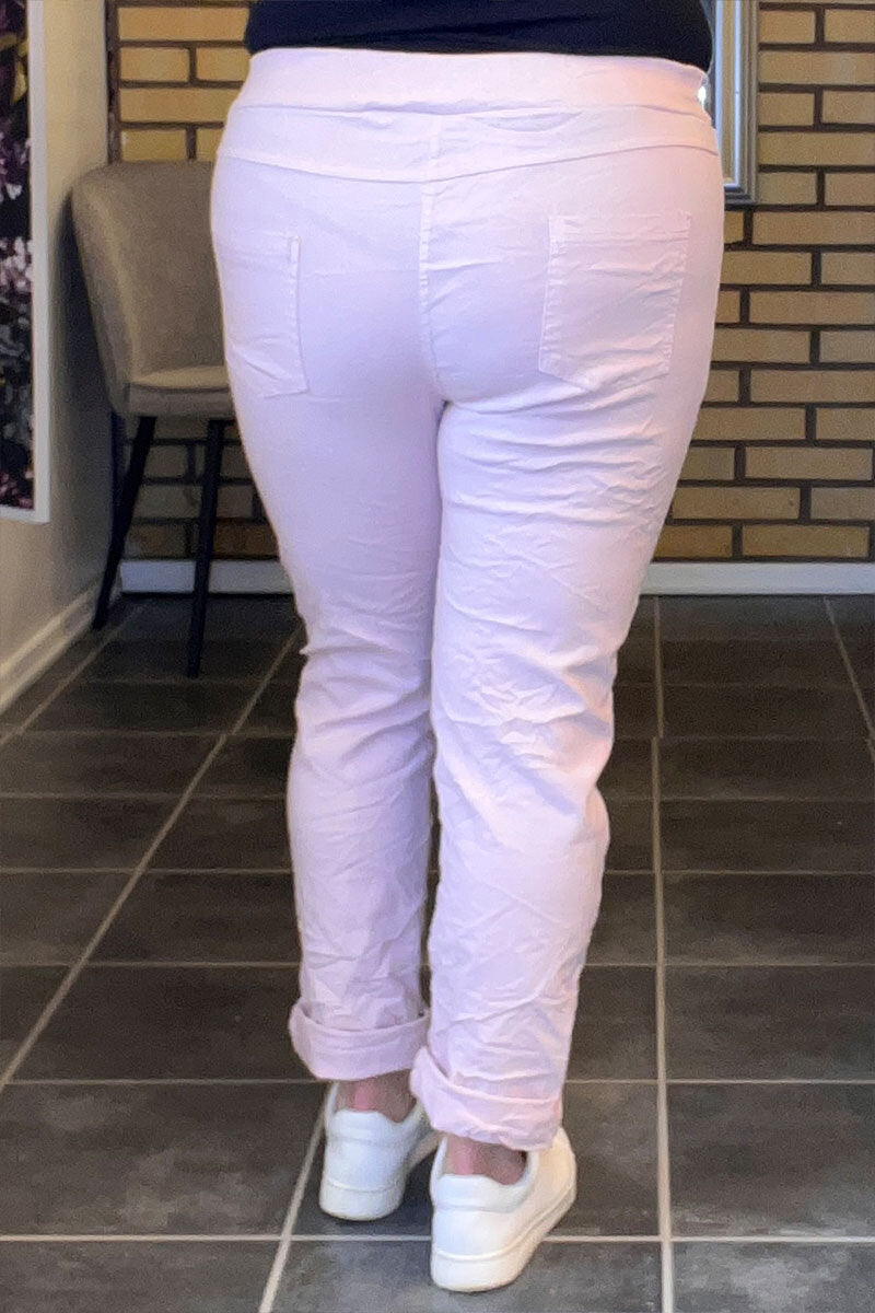 Kalie Ankle Trousers Women Pink Marta du Chateau