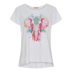 Marie T-shirt Ladies Pink Elephant Marta du Chateau