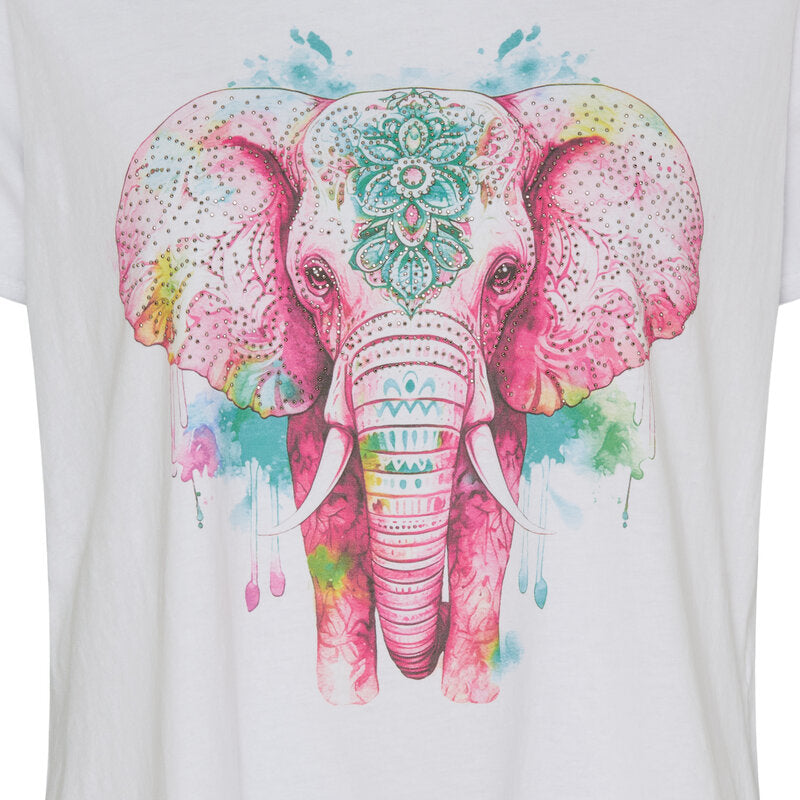 Marie T-shirt Ladies Pink Elephant Marta du Chateau