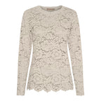 Miley Topp Dam Beige New Marta du Chateau