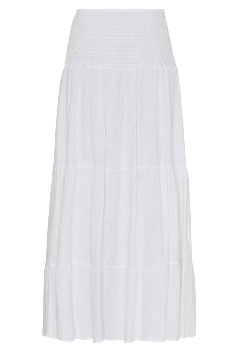 Marta du Chateau Princess Skirt 24 Women Solid White - Marta du Chateau