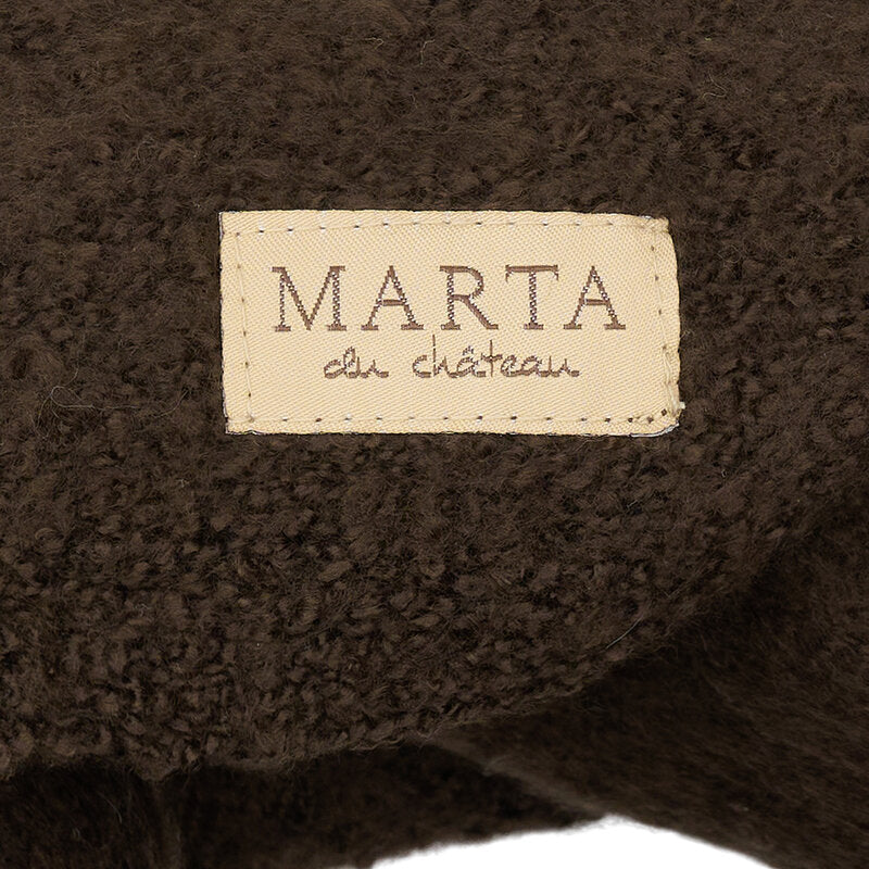 Scarf Dam Brown Marta du Chateau