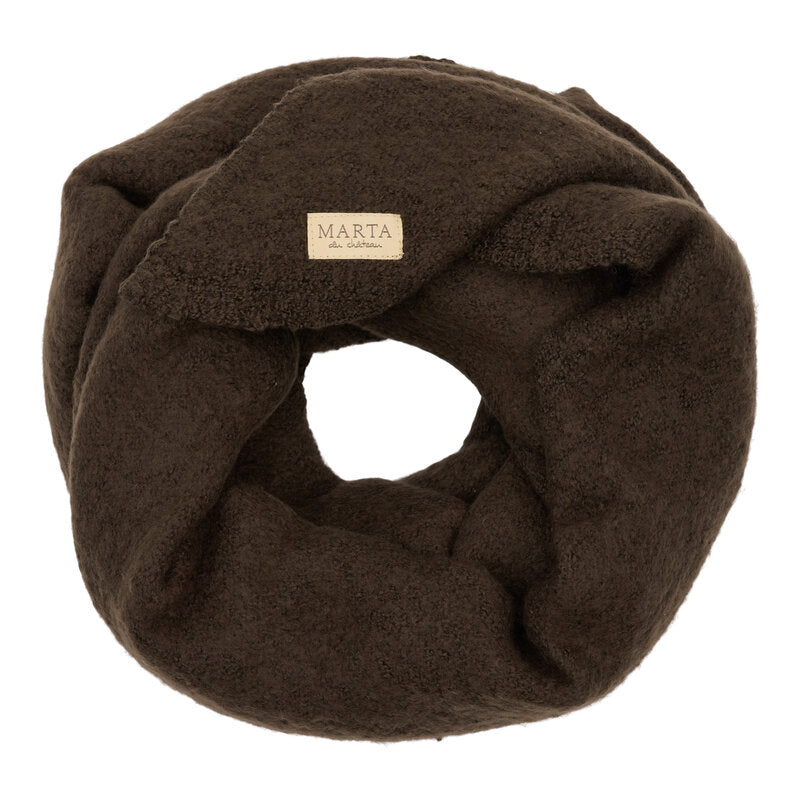 Scarf Dam Brown Marta du Chateau
