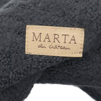 Scarf Dam Dark Grey Marta du Chateau