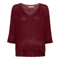 Knitted Sweater Women Bordeaux Marta du Chateau