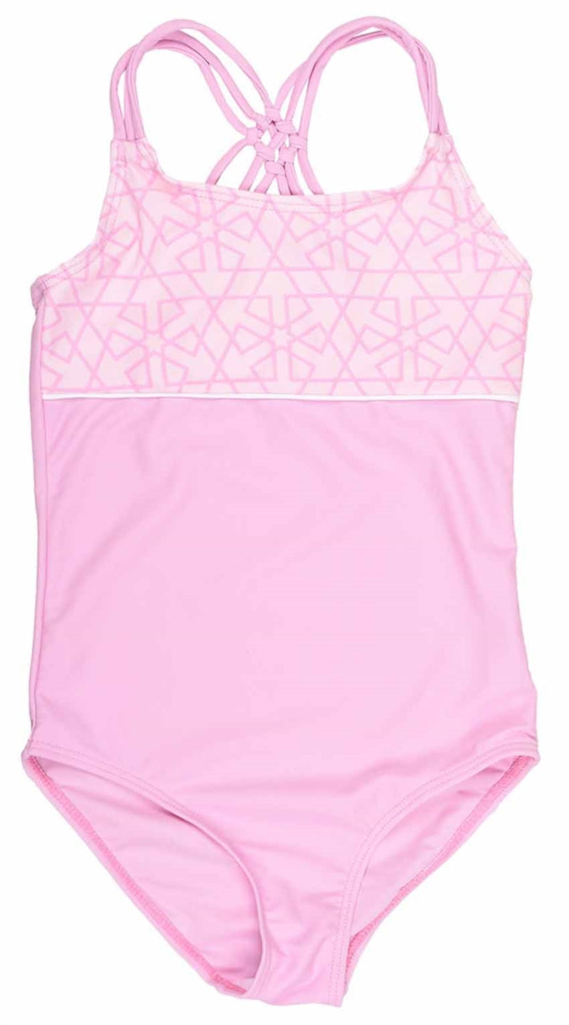 Mary Baddräkt Barn Junior Pink Rosa - Lindberg
