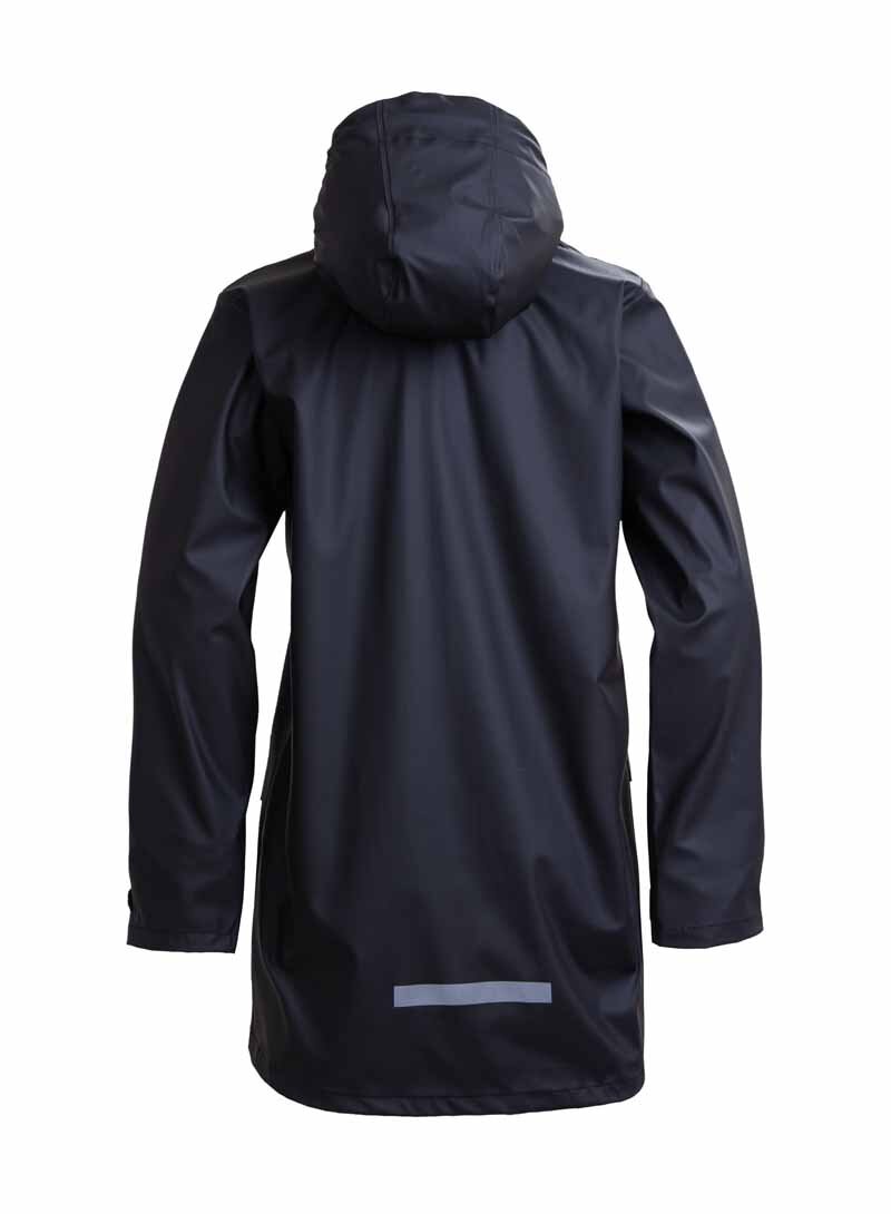 Mia Regnjacka PU Dam Black - Tuxer