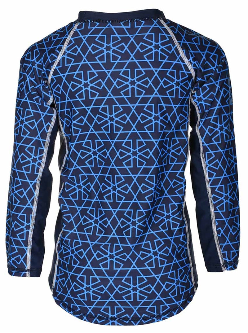 Miami Long Sleeve Sun Protection Top Kids Navy - Lindberg