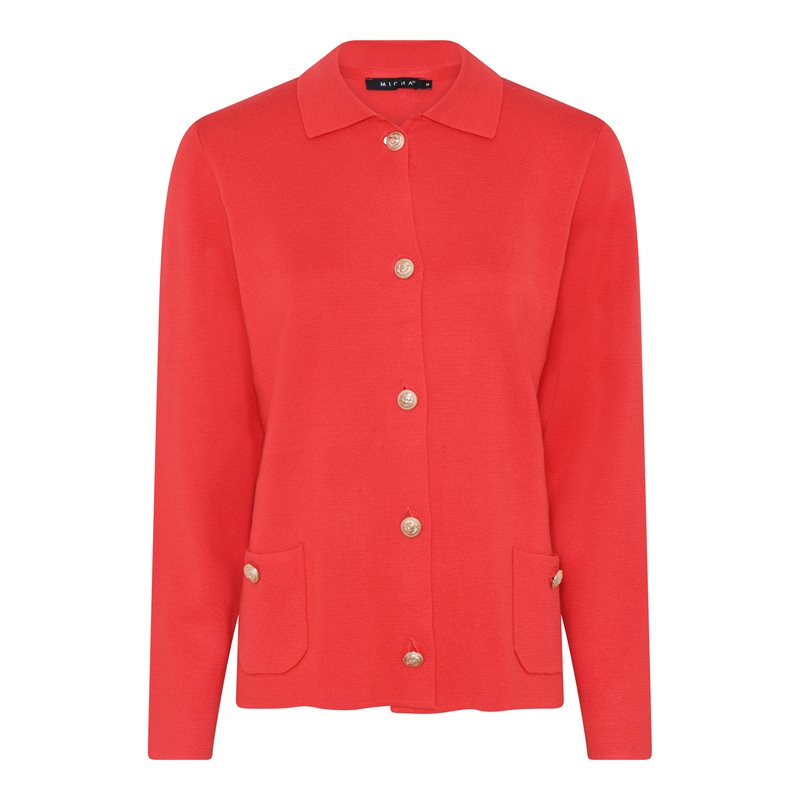 Briana Cardigan Dam Spring Red Micha