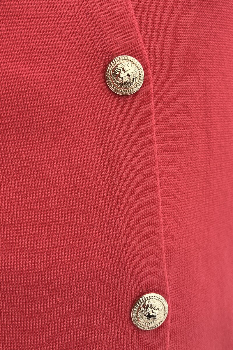 Briana Cardigan Dam Spring Red Micha