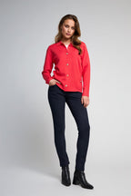 Briana Cardigan Dam Spring Red Micha