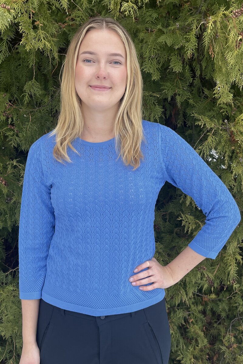 Caitlin Pullover Dam Azur Blue Micha