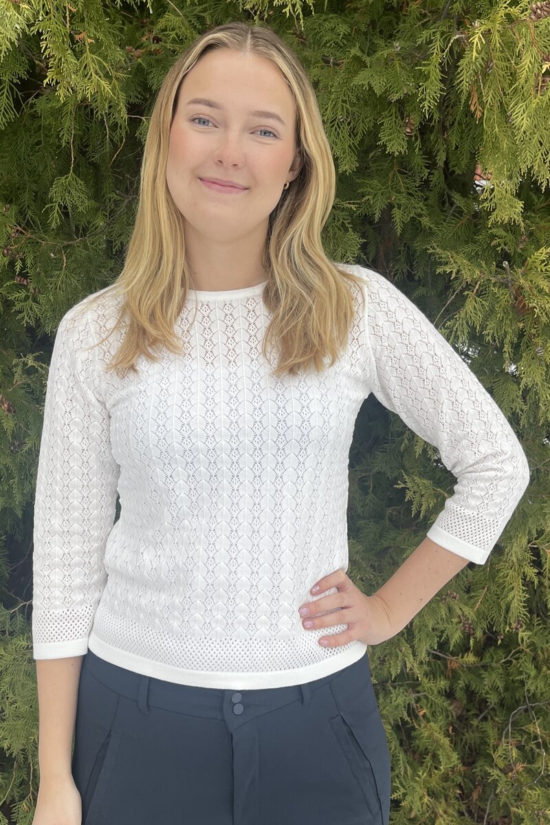 Caitlin Pullover Dam OffWhite Micha