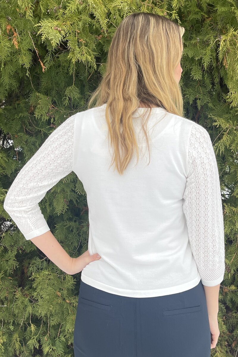 Caitlin Pullover Dam OffWhite Micha