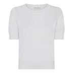 Dominica Kortärmad Pullover Dam Bright White Micha