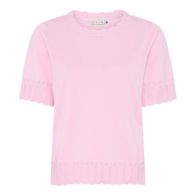 Neah Kortärmad Pullover Dam Pearl Rose Micha