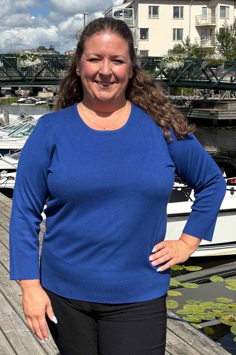 Norah Pullover Dam Dark Blue Micha