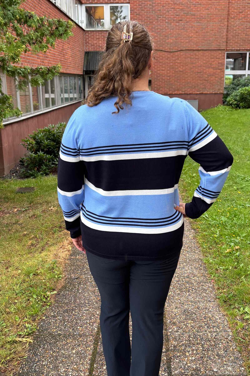 Reese Pullover Dam Blue Navy Micha