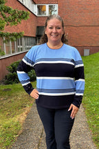 Reese Pullover Dam Blue Navy Micha