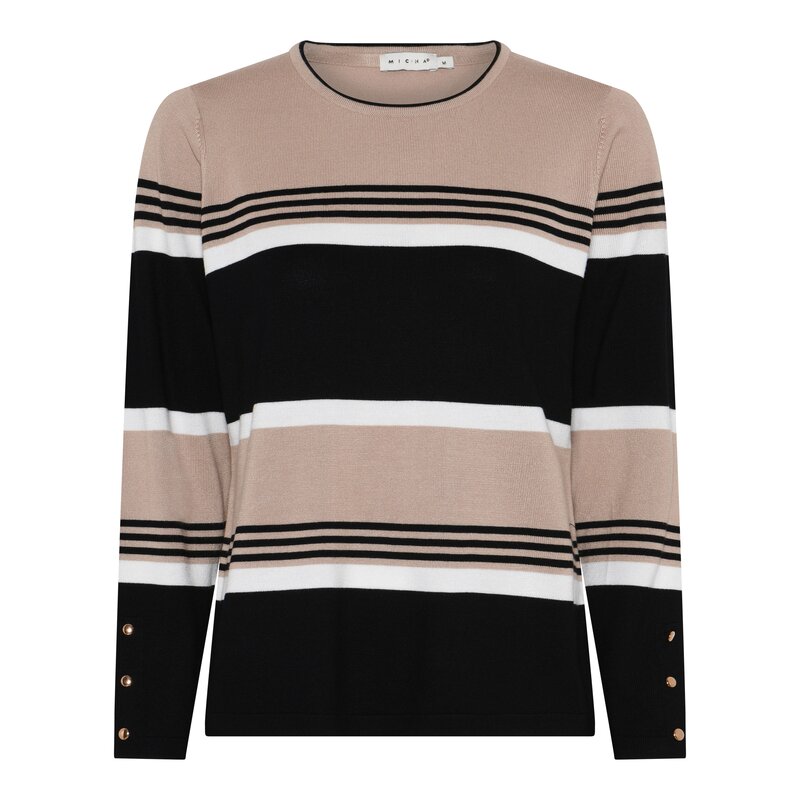 Reese Pullover Dam Camel Black Micha
