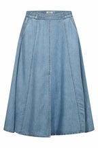 Milo Skirt Women Light Blue Denim | Smilebutiken - Freequent