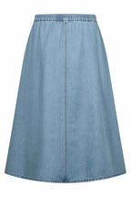 Milo Skirt Women Light Blue Denim | Smilebutiken - Freequent