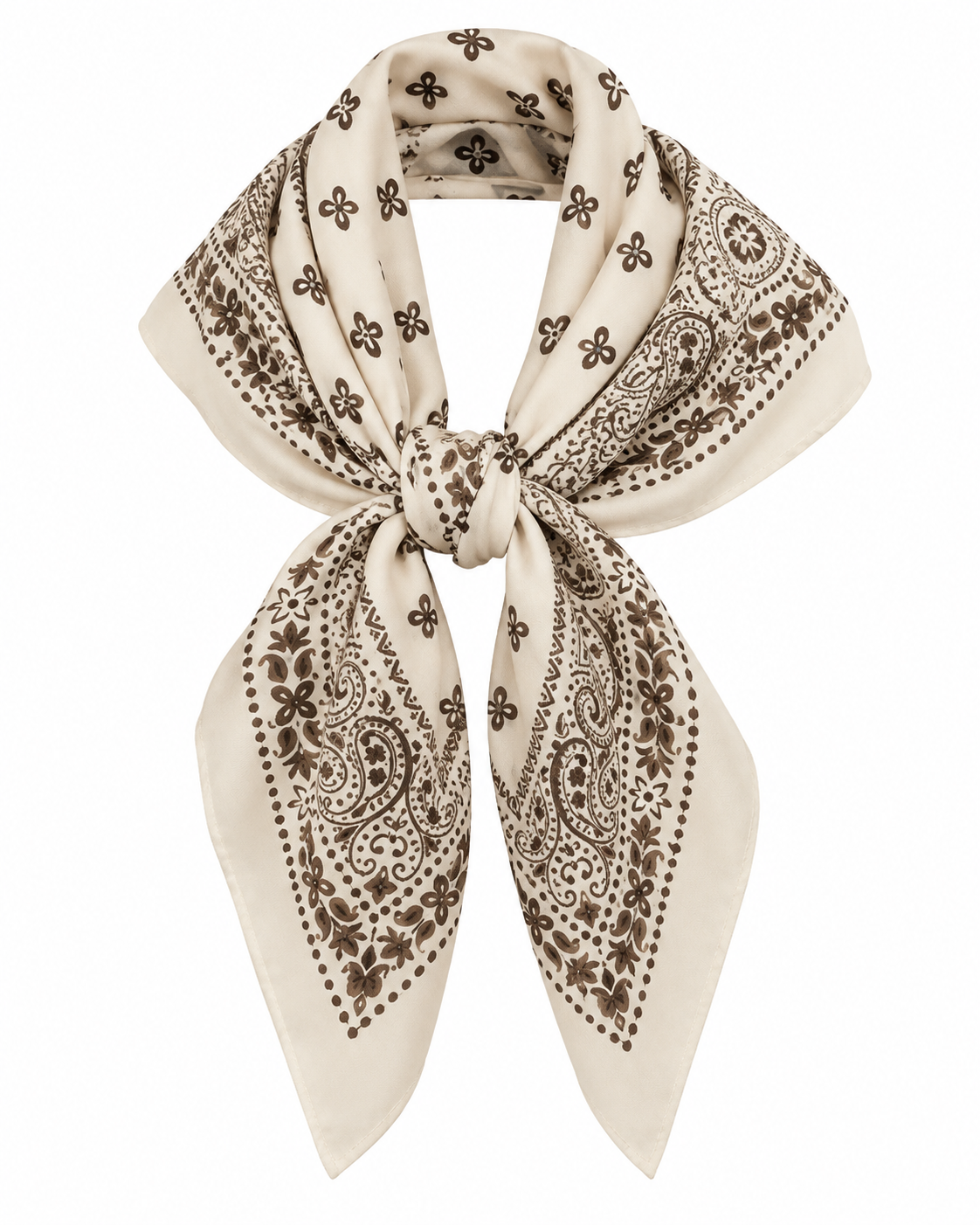 Mira Sjal Dam Beige | Smilebutiken - Caramelle Fashion