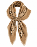 Mira Sjal Dam Taupe | Smilebutiken - Caramelle Fashion
