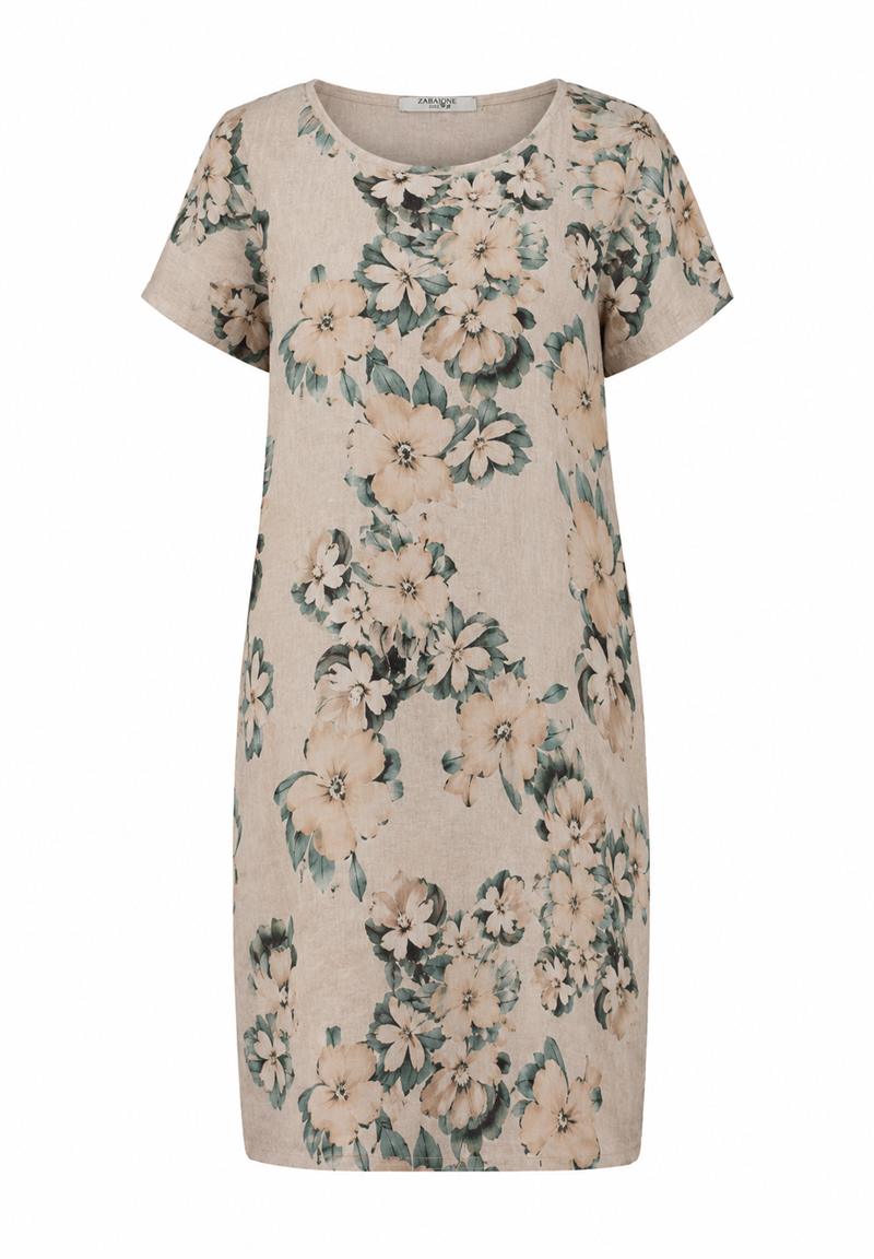 Miraa Dress Women Beige | Smilebutiken - Zabaione