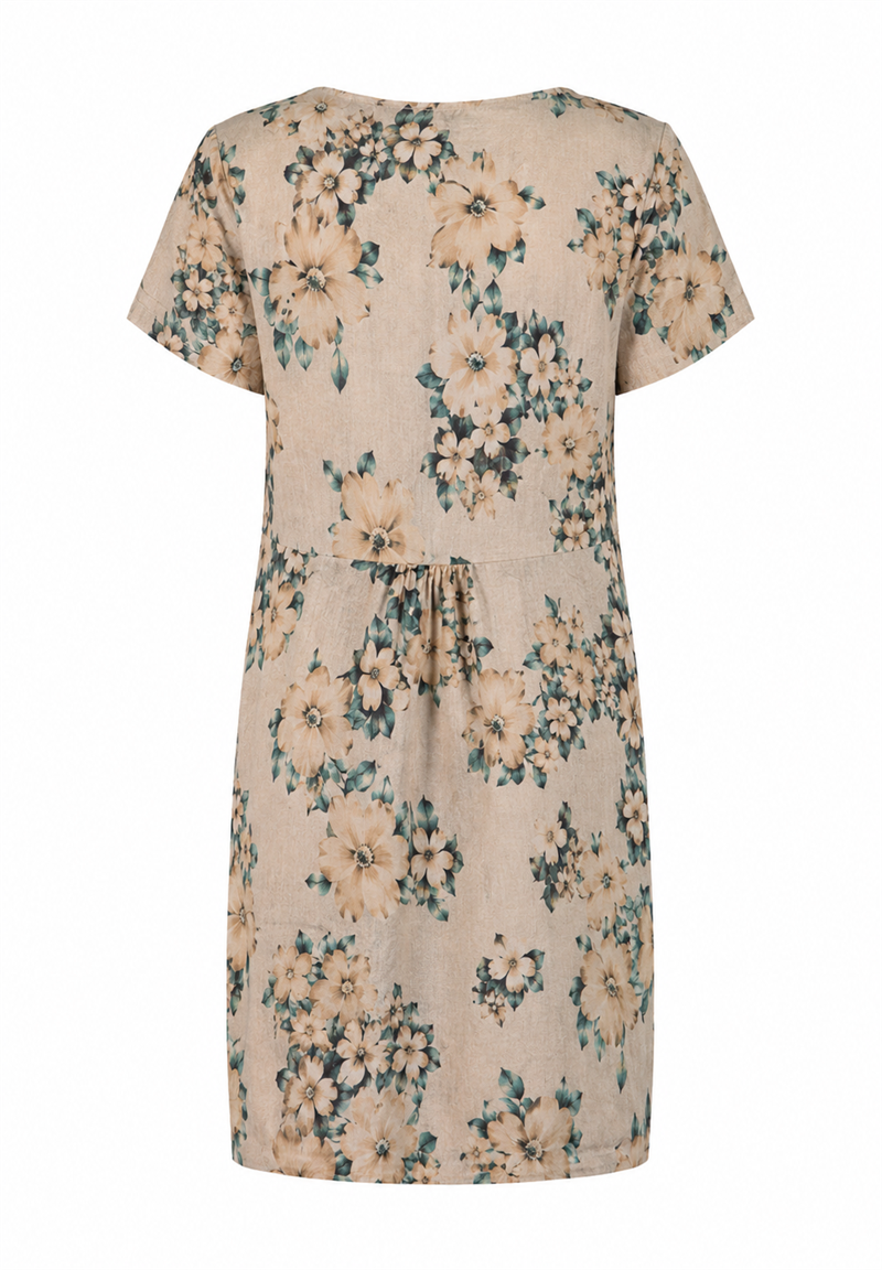 Miraa Dress Women Beige | Smilebutiken - Zabaione