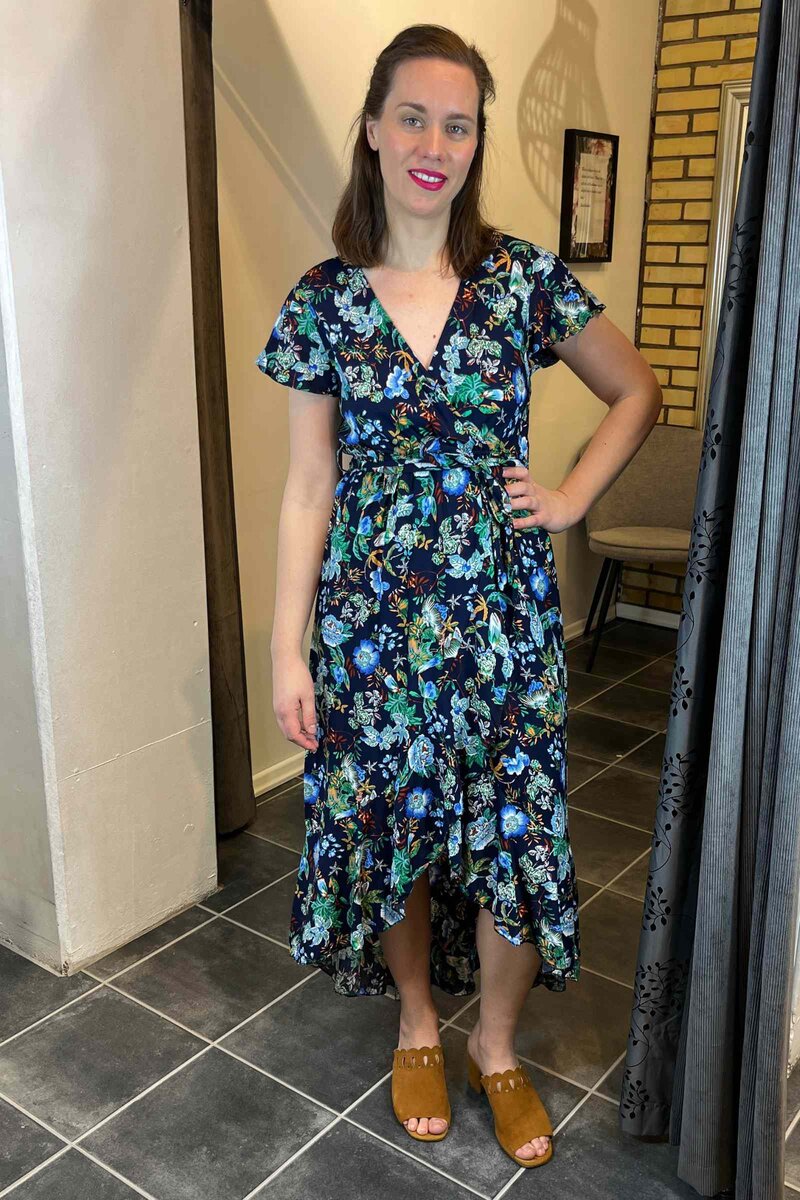 Miss Lady Oakley Dress Women Navy DH Fashion