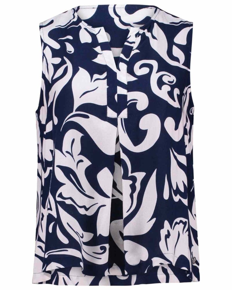 Patterned Blouse Haven Women Navy | Smilebutiken - Zabaione