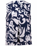 Patterned Blouse Haven Women Navy | Smilebutiken - Zabaione