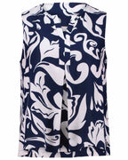 Patterned Blouse Haven Women Navy | Smilebutiken - Zabaione