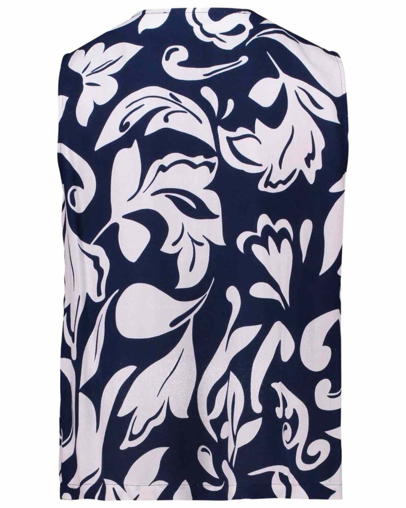 Patterned Blouse Haven Women Navy | Smilebutiken - Zabaione