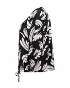 Patterned Blouse Xia Ladies Black | Smilebutiken - Zabaione