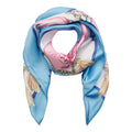 Patterned Scarf Finja Women Blue Marta du Chateau | Smilebutiken - Marta du Chateau