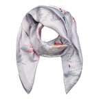 Patterned Scarf Finja Women Grey Marta du Chateau | Smilebutiken - Marta du Chateau