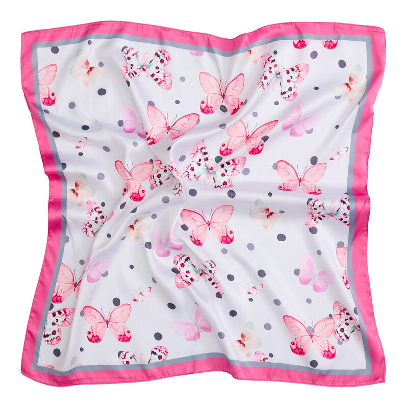 Mönstrad Scarf Finja Dam Pink | Smilebutiken - Marta du Chateau