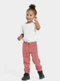 Kids Fleece Pants 7 Peach Rose Kids Didriksons