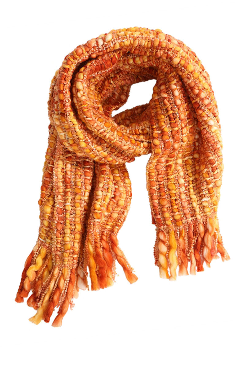 Star Halsduk Dam Orange W Golden Lurex Moshi