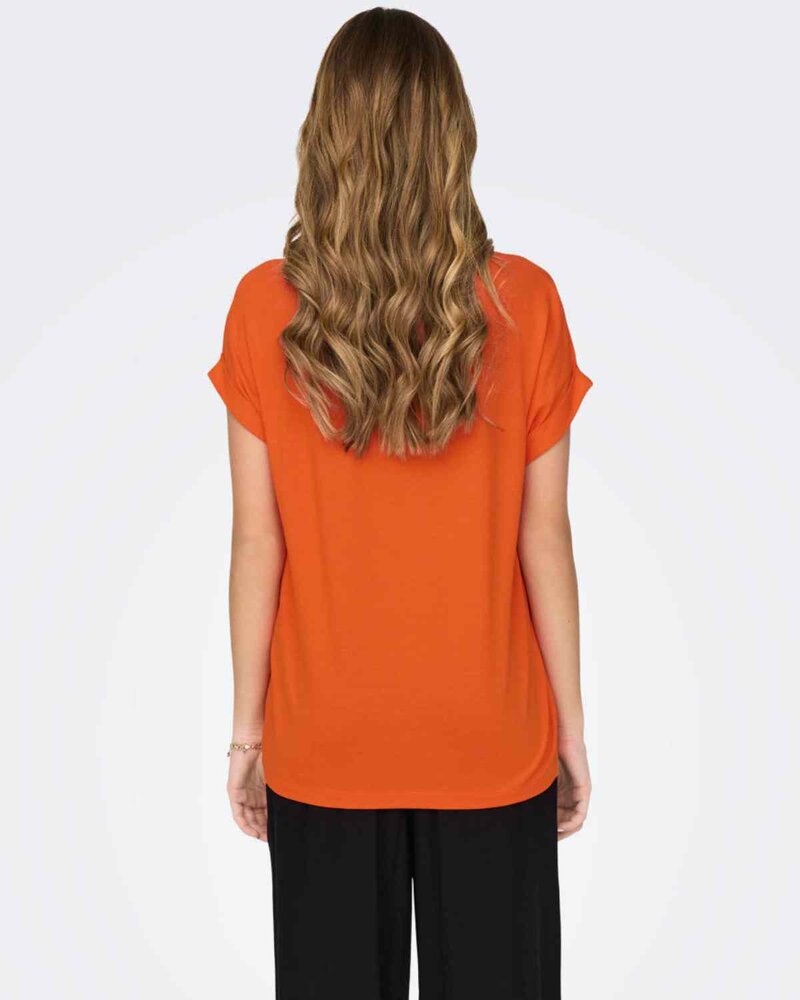 Moster T-shirt Dam Scarlet Ibis | Smilebutiken - ONLY