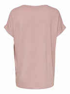 Aunt T-shirt Women Pale Mauve - ONLY