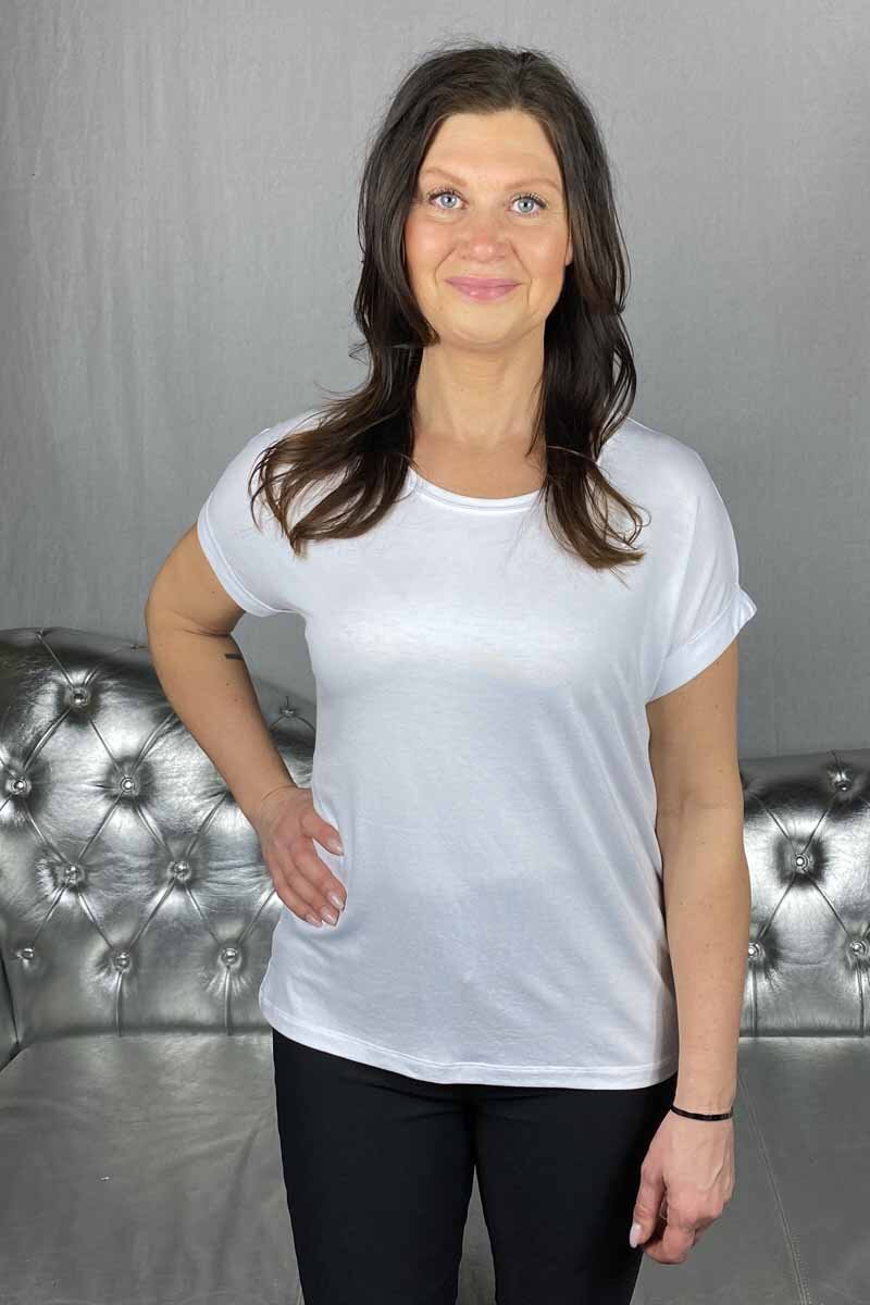 Moster T-shirt Dam White - ONLY