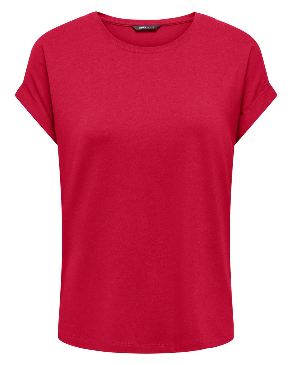 Moster T-shirt Dam Röd Ski Patrol | Smilebutiken - ONLY