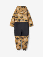 Alfa Softshelloverall Baby Brons - Name It