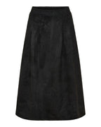 Nandina Kjol Mockaimitation Dam Svart Black | Smilebutiken - Marta du Château